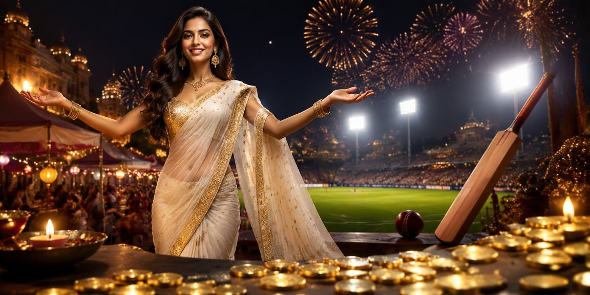 Indian cricket fan enjoying safe betting